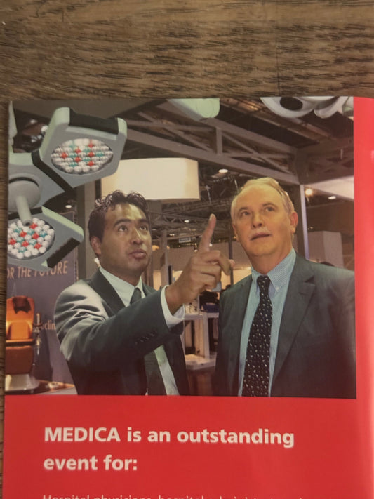 Al in 2009 stonden wij met LED onderzoekslampen op de Medica Beurs in Düsseldorf